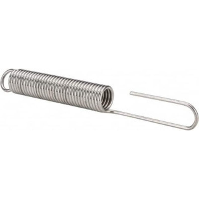 Made in USA 9/16 OD, 28.75 Lb Max Load, 6-7/8 Max Ext Len, 0.072 Wire Diam Extension Spring 9.49 Lb/In Rating SAS118 – 01290246
