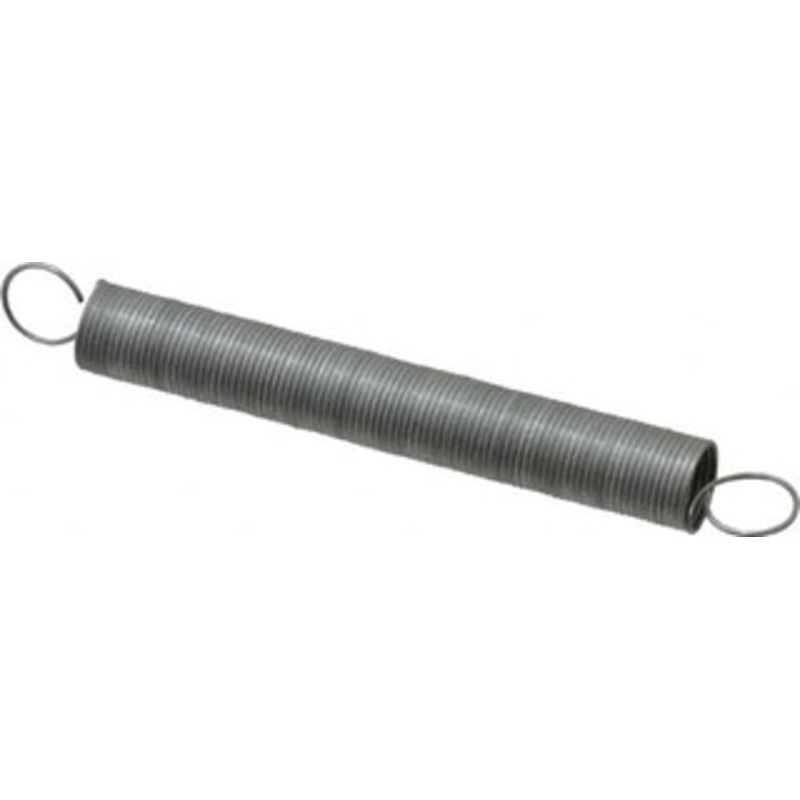 Made in USA 9/32 OD, 0.99 Lb Max Load, 8-7/8 Max Ext Len, 0.02 Wire Diam Extension Spring 0.13 Lb/In Rating 404 – 06981047