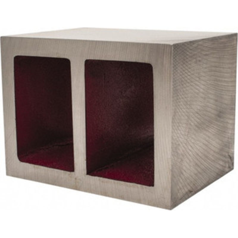 Suburban 1 Web, 3/4 Thick x 6 Wide x 8 High x 6 Deep, Machined Box Parallel Cast Iron, Square & Parallel within 0.002 per 6, +/-0.0150 Tolerance BXP060608 – 79070066