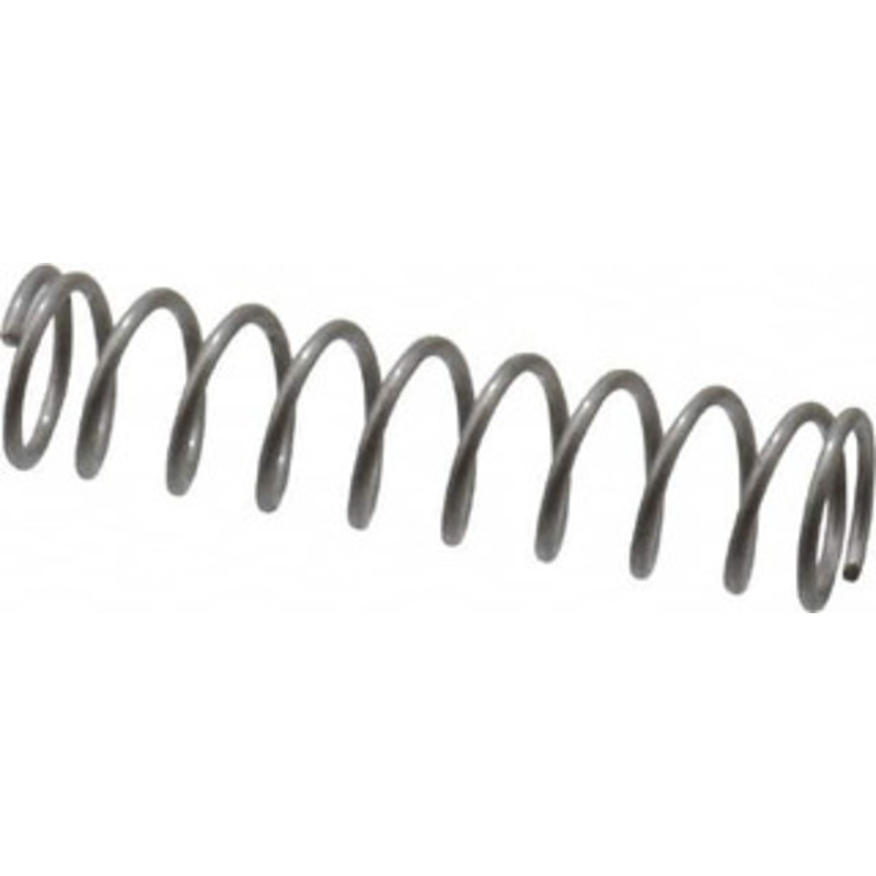 Value Collection 0.12 OD 1/2 Free Length Compression Spring 2.48 Lb Spring Rating, 0.012 Wire, 0.69 Lb Max Workload, 0.131 Solid Height, Stainless Steel 03307667 – 03307667