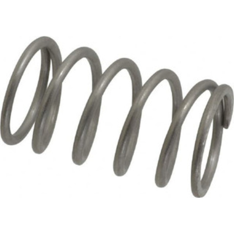 Value Collection 0.85 OD 1-1/2 Free Length Compression Spring 24.16 Lb Spring Rating, 0.08 Wire, 21.28 Lb Max Workload, 0.515 Solid Height, Stainless Steel 03309093 – 03309093