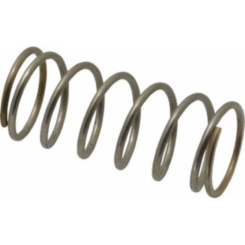 Value Collection 0.85 OD 2 Free Length Compression Spring 12.26 Lb Spring Rating, 0.072 Wire, 15.88 Lb Max Workload, 0.545 Solid Height, Stainless Steel 03309044 – 03309044