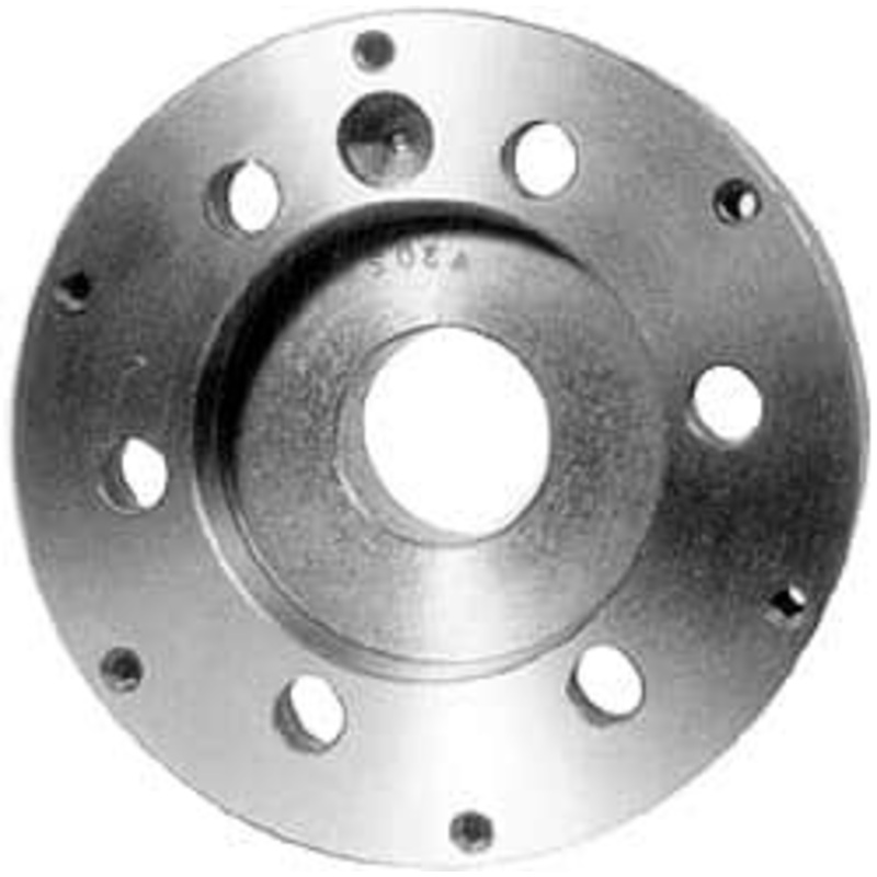 Buck Chuck Adapter Back Plate for 10 Diam Self Centering Lathe Chucks A1/A2-6 Mount, 2.9375 Through Hole Diam, 6.344 OD, 1.635 Flange Height, Steel B10-A6 – 08536146