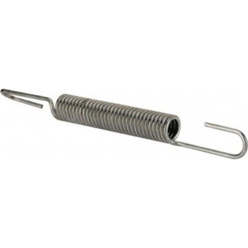 Made in USA 1/2 OD, 31.2 Lb Max Load, 6 Max Ext Len, 0.08 Wire Diam Extension Spring 26.27 Lb/In Rating SAS116 – 01290220