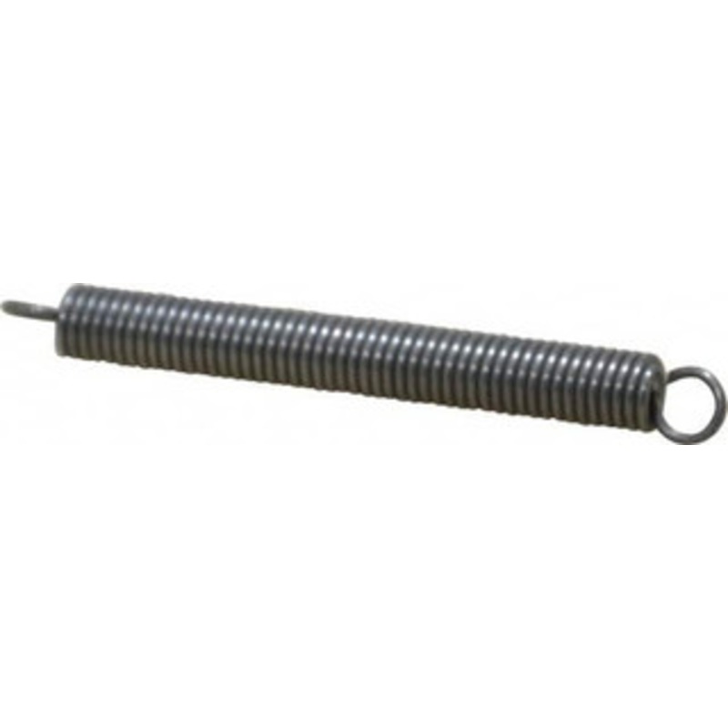 Made in USA 1/4 OD, 12.33 Lb Max Load, 3.52 Max Ext Len, 0.041 Wire Diam Spring 9.31 Lb/In Rating, 2.8 Lb Init Tension, 2-1/2 Free Length E-041-250-2500 – 06814073
