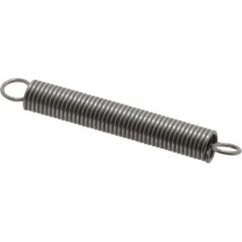 Made in USA 3/16 OD, 4.62 Lb Max Load, 2.52 Max Ext Len, 0.026 Wire Diam Spring 3.72 Lb/In Rating, 0.8 Lb Init Tension, 1-1/2 Free Length E-026-187-1500 – 06813745