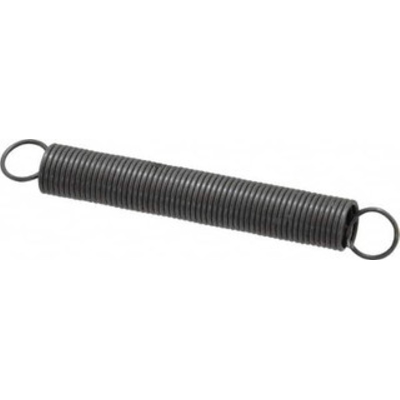 Made in USA 5/16 OD, 5.16 Lb Max Load, 6.22 Max Ext Len, 0.032 Wire Diam Spring 1.19 Lb/In Rating, 0.72 Lb Init Tension, 2-1/2 Free Length E-032-312-2500 – 06814123