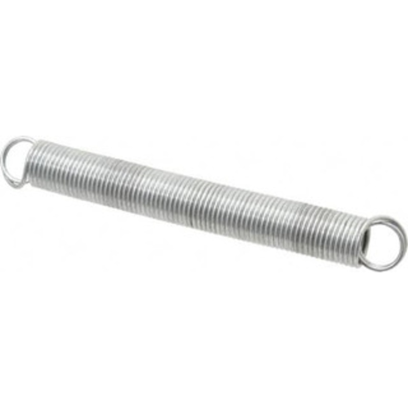 Made in USA 5/8 OD, 11.3 Lb Max Load, 10-3/8 Max Ext Len, 0.062 Wire Diam Extension Spring 1.47 Lb/In Rating 40 – 06979405