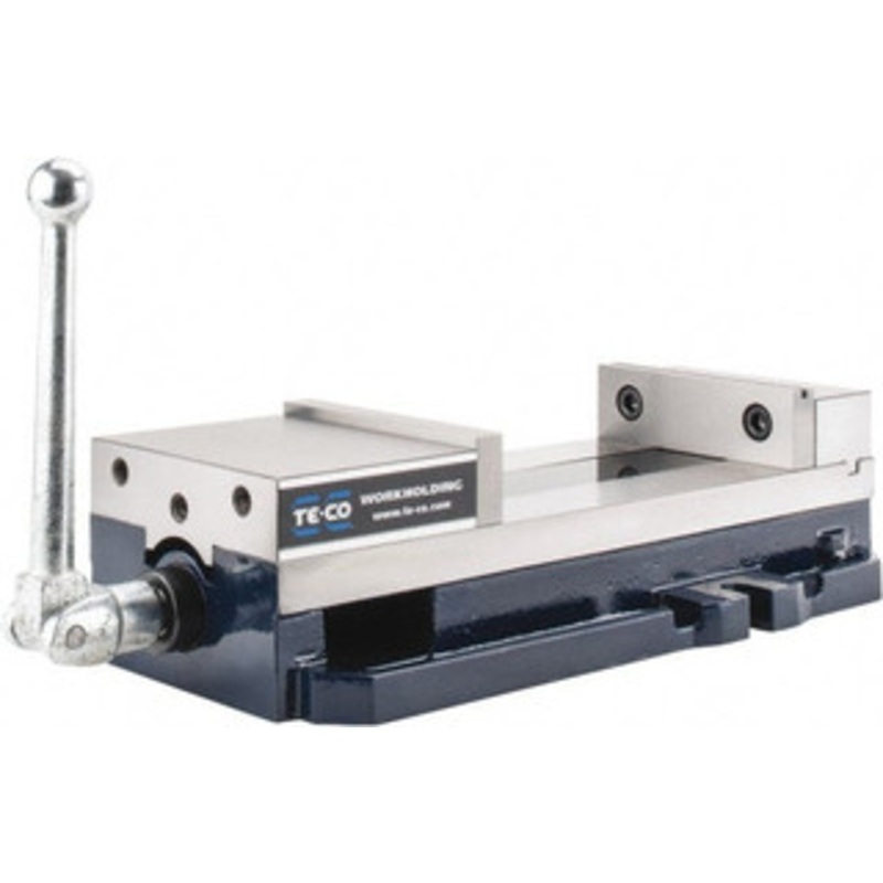 TE-CO 6 Jaw Width, 9 Jaw Opening Capacity, Horizontal Stationary Machine Vise Manual Operation, 8,200 Lb Capacity, 1 Station, 437.03mm Long x 117.48mm High x 1-1/2 Deep, 44.45mm Jaw Height PWS-6900 – 02343960