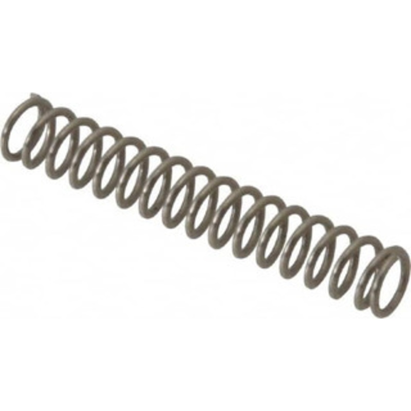 Value Collection 0.12 OD 3/4 Free Length Compression Spring 4.51 Lb Spring Rating, 0.016 Wire, 1.54 Lb Max Workload, 0.295 Solid Height, Stainless Steel 03307717 – 03307717