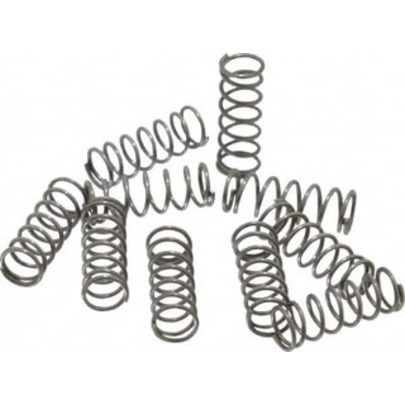Value Collection 0.18 OD 1/2 Free Length Music Wire Compression Stock Spring 9.81 Lb Spring Rating, 0.02 Wire, 2.33 Lb Max Workload, 0.184 Solid Height 06810311 – 06810311