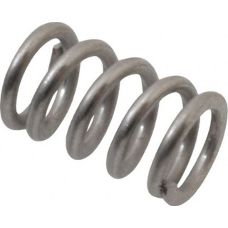 Value Collection 0.3 OD 1/2 Free Length Compression Spring 77.98 Lb Spring Rating, 0.047 Wire, 12.87 Lb Max Workload, 0.311 Solid Height, Stainless Steel 03308087 – 03308087