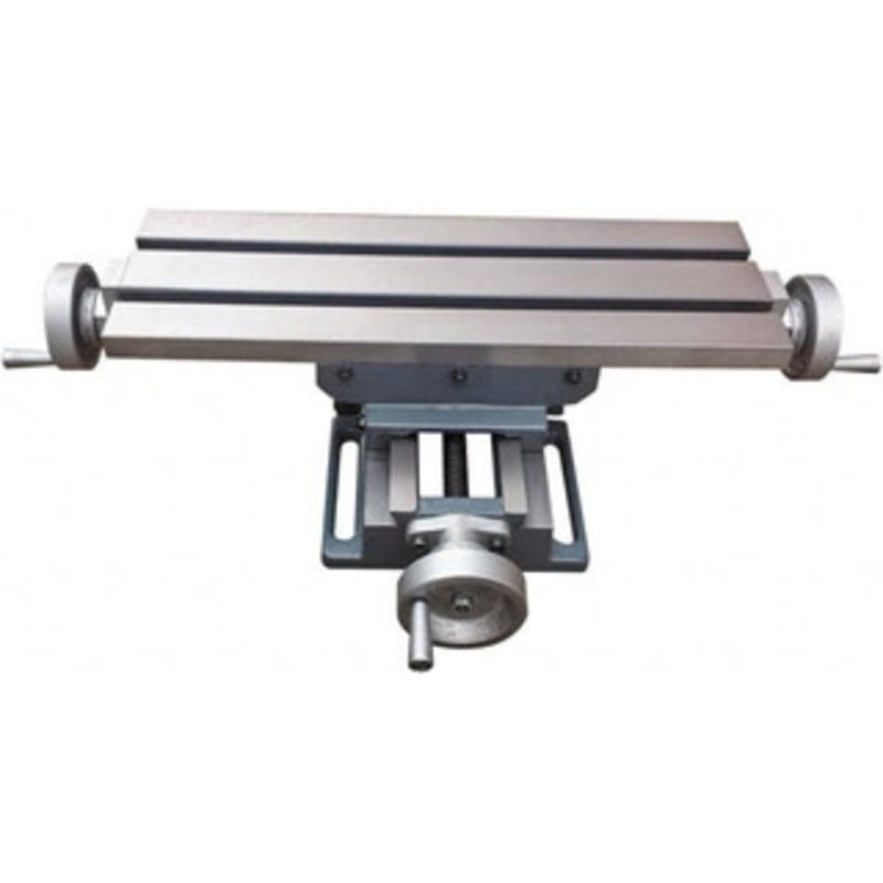 Value Collection 6-1/8 Table Width x 18-5/8 Table Length, 9 Cross Travel x 13 Longitudinal Travel, Slide Machining Table 5.28 Overall Height, Two 1/2 Longitudinal T Slots TC18 – 39101175