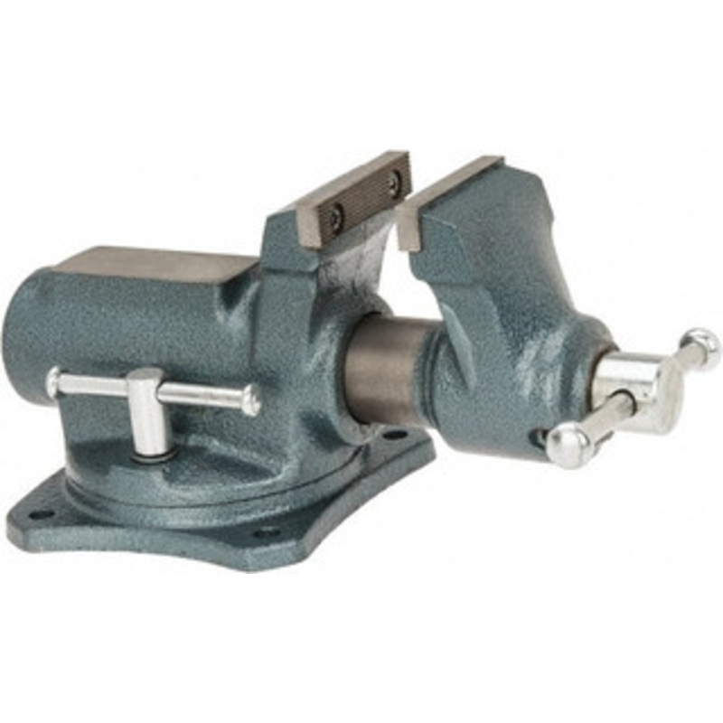 Wilton 2-1/2 Jaw Width, 2-1/8 Opening Capacity, 1-3/4 Throat Depth, Steel Swivel Bench Vise Bolt Down Base Attachment, 9.4 Long x 5.7 Wide x 4.9 High 63244 – 67619072