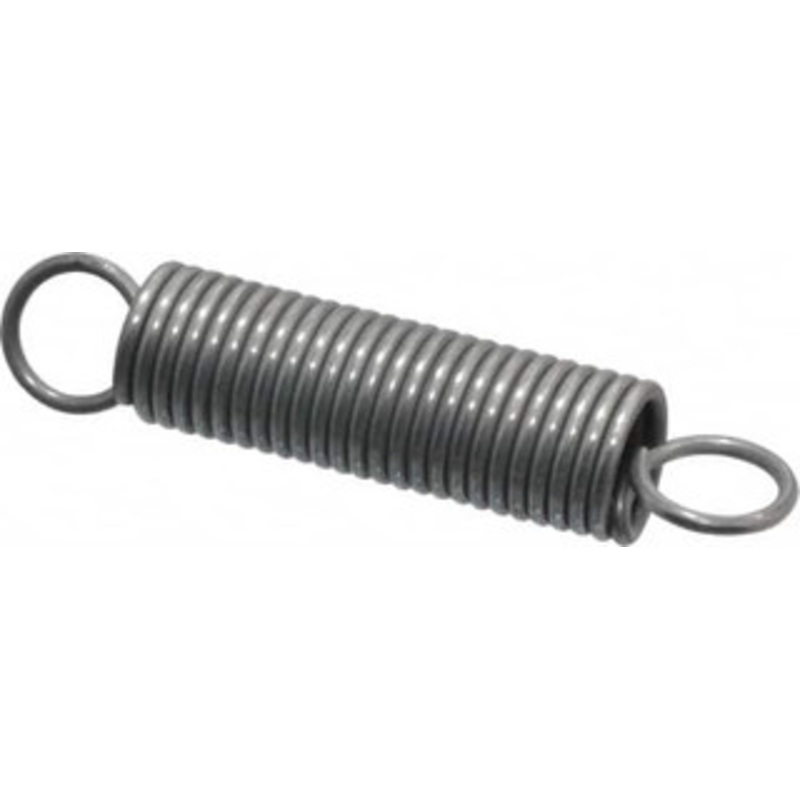 Made in USA 1/2 OD, 20.29 Lb Max Load, 4.08 Max Ext Len, 0.062 Wire Diam Spring 10.89 Lb/In Rating, 3.9 Lb Init Tension, 2-1/2 Free Length E-062-500-2500 – 06814677
