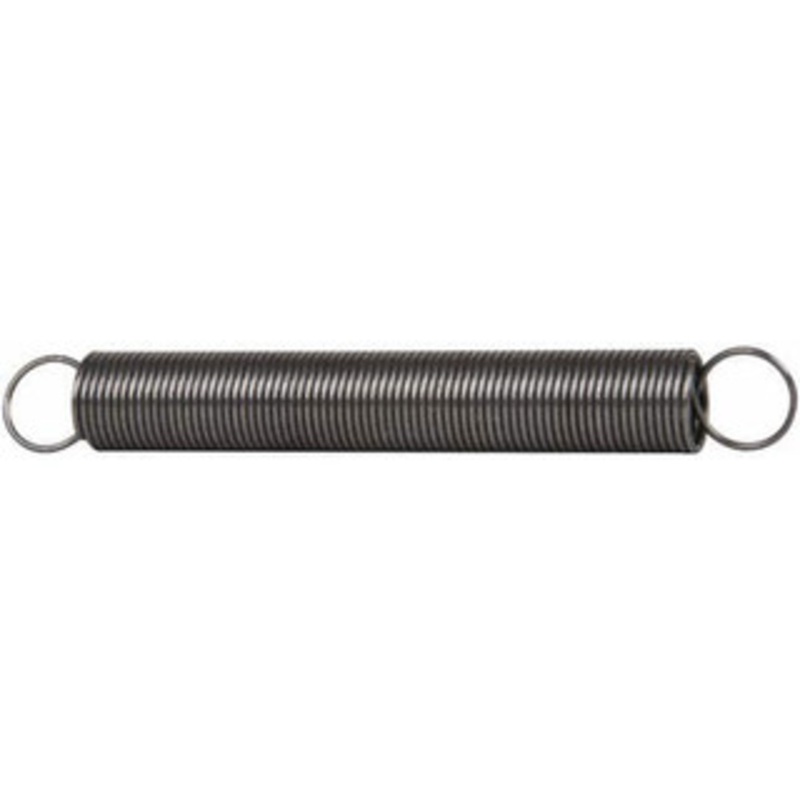 Made in USA 1/2 OD, 6.07 Lb Max Load, 13.2 Max Ext Len, 0.041 Wire Diam Spring 0.58 Lb/In Rating, 0.72 Lb Init Tension, 4 Free Length E-041-500-4000 – 06814578