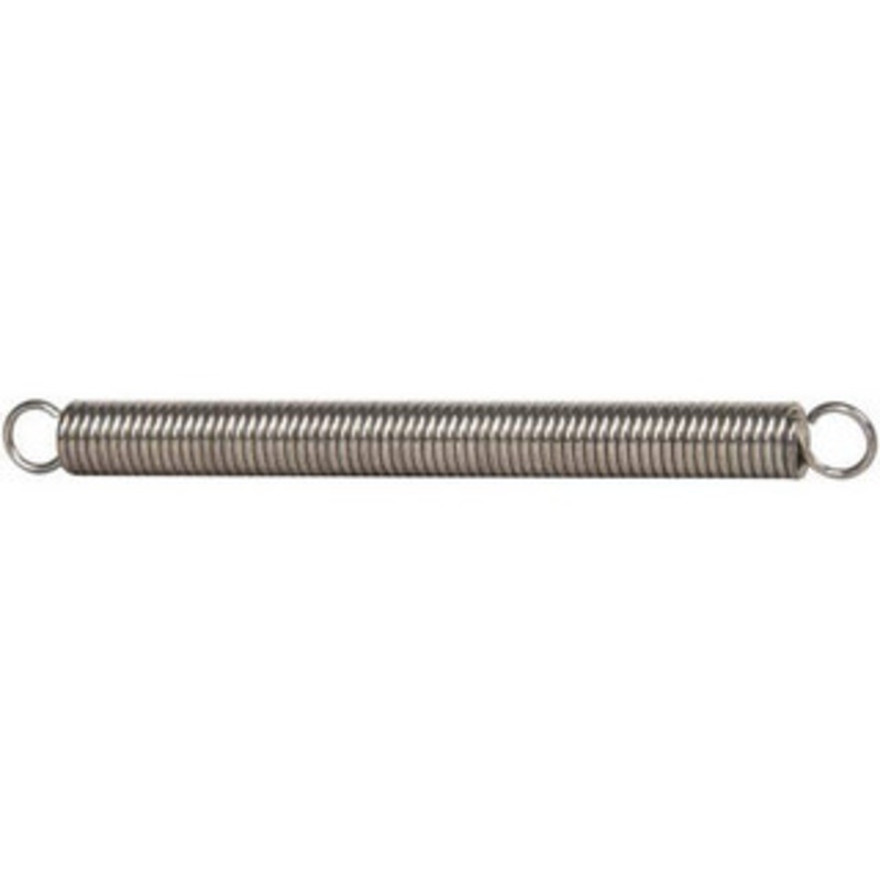 Made in USA 1/4 OD, 3.08 Lb Max Load, 4-3/8 Max Ext Len, 0.035 Wire Diam Extension Spring 3.08 Lb/In Rating 403 – 06981039