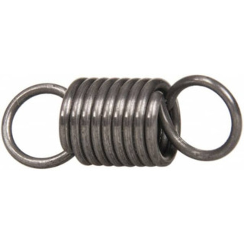 Made in USA 1/4 OD, 6.25 Lb Max Load, 0.99 Max Ext Len, 0.032 Wire Diam Music Wire Extension Spring 21.35 Lb/In Rating, 1.17 Lb Init Tension, 3/4 Free Length E-032-250-0750 – 01290162
