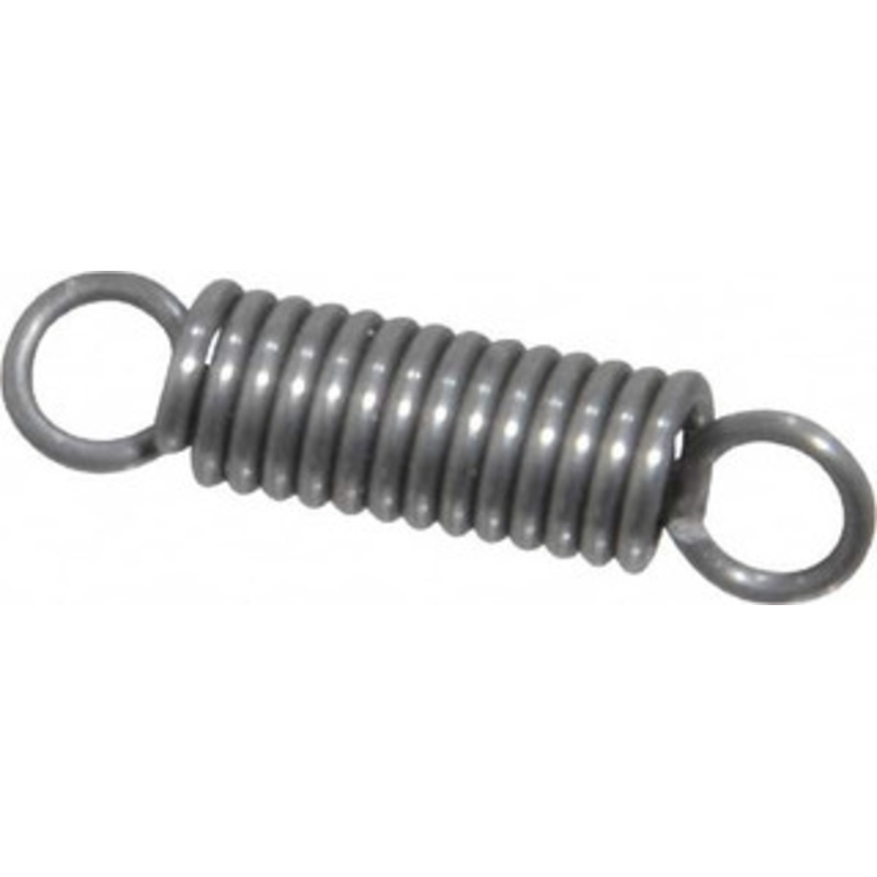 Made in USA 3/16 OD, 8.23 Lb Max Load, 0.91 Max Ext Len, 0.032 Wire Diam Spring 37.76 Lb/In Rating, 1.9 Lb Init Tension, 3/4 Free Length E-032-187-0750 – 06813778