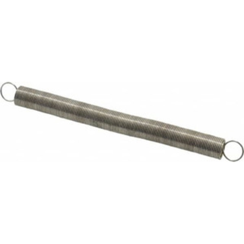 Made in USA 3/8 OD, 1.94 Lb Max Load, 18 Max Ext Len, 0.025 Wire Diam Extension Spring 0.159 Lb/In Rating, 0.1783 Lb Init Tension 10-209 – 05367685