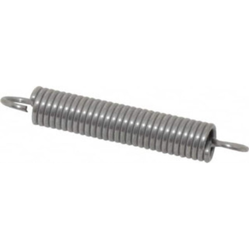 Made in USA 5/16 OD, 14.4 Lb Max Load, 2.83 Max Ext Len, 0.047 Wire Diam Spring 13.34 Lb/In Rating, 3.2 Lb Init Tension, 2 Free Length E-047-312-2000 – 06814297