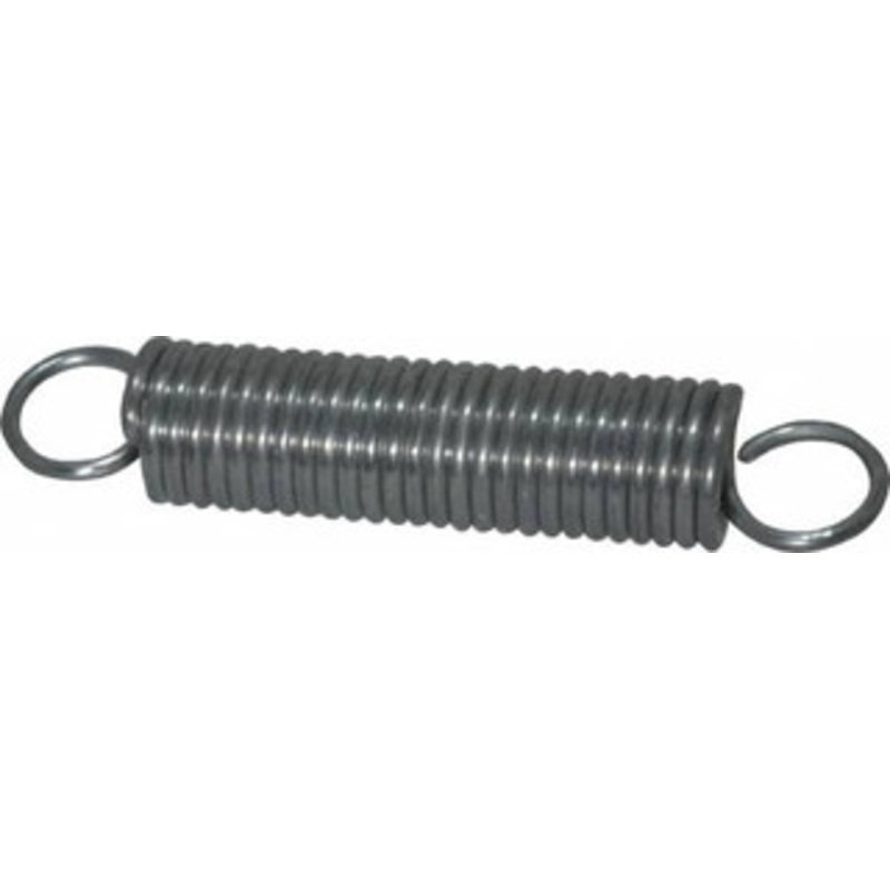 Made in USA 5/16 OD, 7.14 Lb Max Load, 2-3/8 Max Ext Len, 0.041 Wire Diam Extension Spring 7.3 Lb/In Rating 78X – 06979785