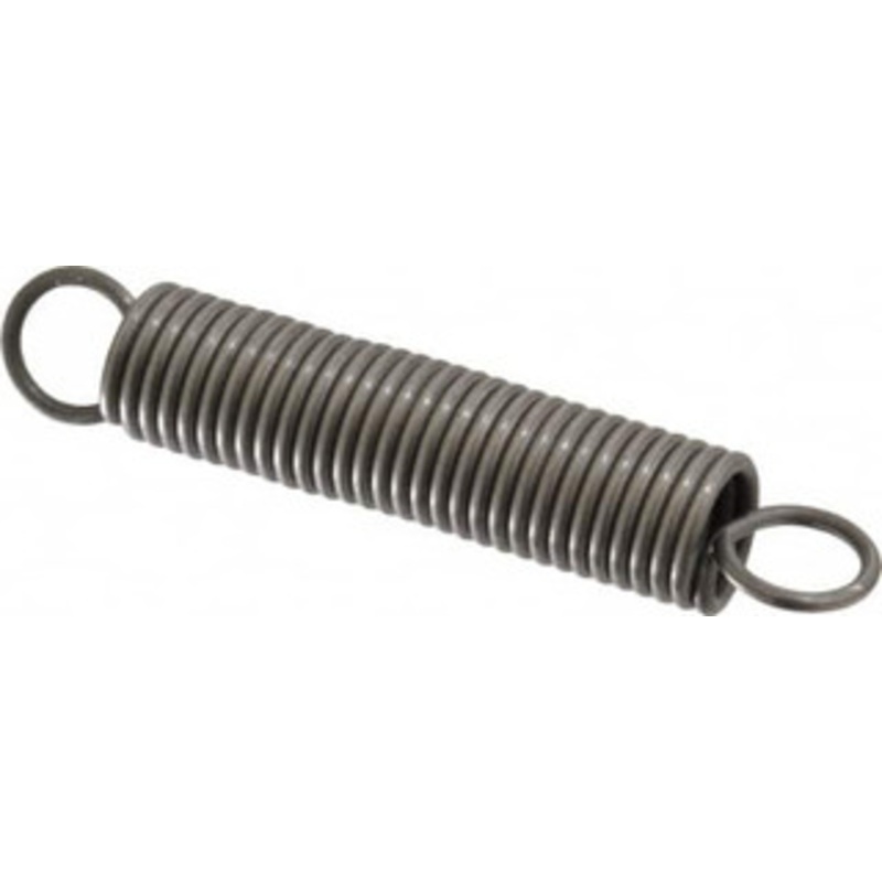 Made in USA 5/8 OD, 33.56 Lb Max Load, 4.52 Max Ext Len, 0.08 Wire Diam Spring 17.42 Lb/In Rating, 7 Lb Init Tension, 3 Free Length E-080-625-3000 – 06814867