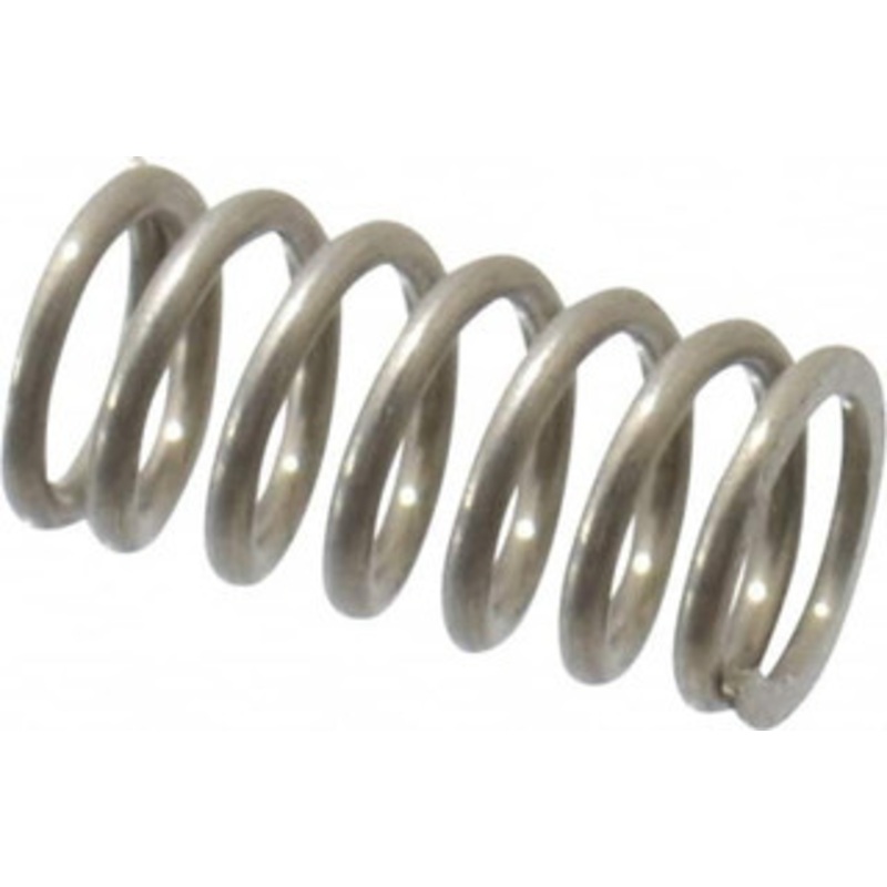 Value Collection 0.24 OD 1/2 Free Length Compression Spring 24.91 Lb Spring Rating, 0.032 Wire, 5.49 Lb Max Workload, 0.243 Solid Height, Stainless Steel 03307964 – 03307964
