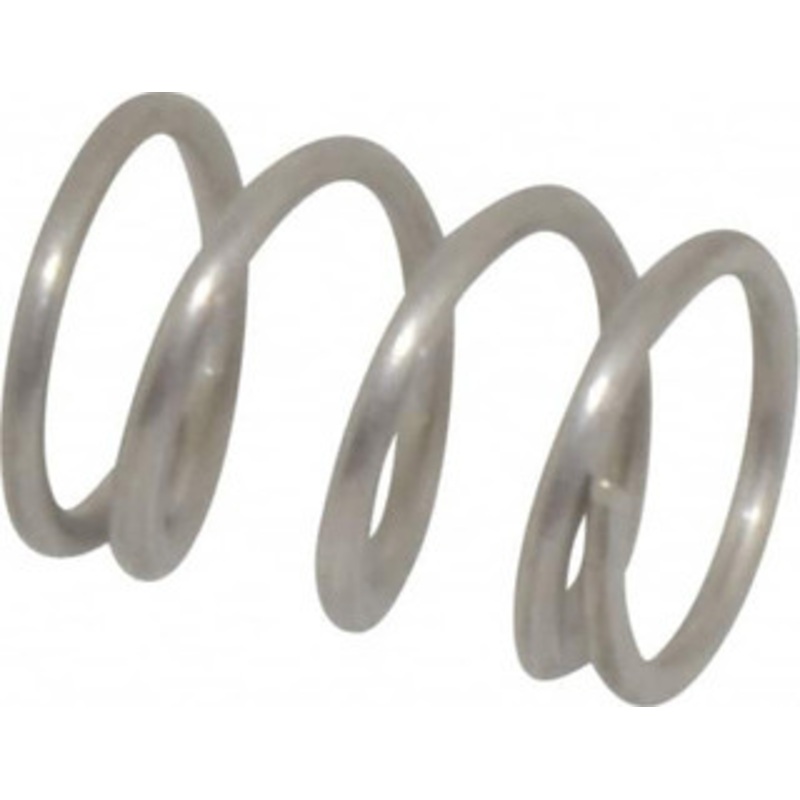 Value Collection 0.36 OD 1/2 Free Length Compression Spring 30.24 Lb Spring Rating, 0.041 Wire, 7.49 Lb Max Workload, 0.223 Solid Height, Stainless Steel 03308202 – 03308202
