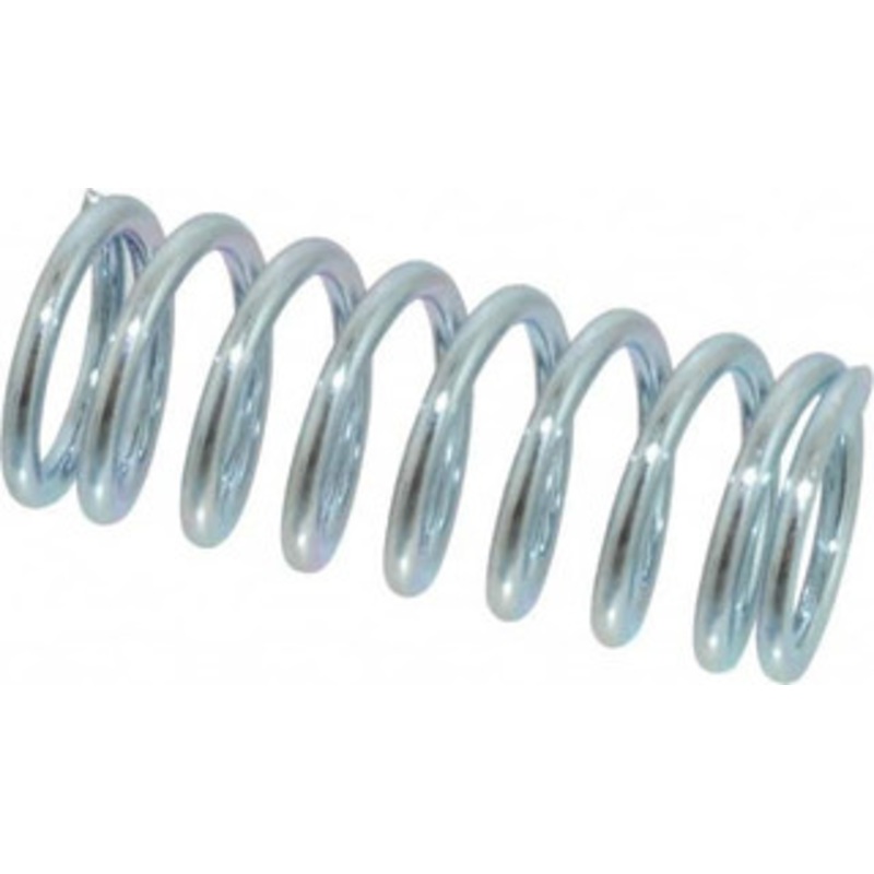 Value Collection 0.6 OD 1-1/2 Free Length Music Wire Compression Stock Spring 35.89 Lb Spring Rating, 0.072 Wire, 26.48 Lb Max Workload, 0.67 Solid Height 06812549 – 06812549