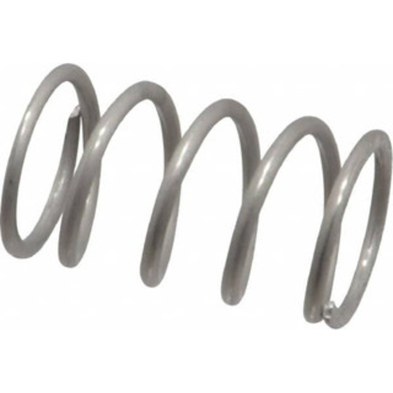 Value Collection 0.6 OD 1 Free Length Compression Spring 26.49 Lb Spring Rating, 0.062 Wire, 14.59 Lb Max Workload, 0.389 Solid Height, Stainless Steel 03308731 – 03308731