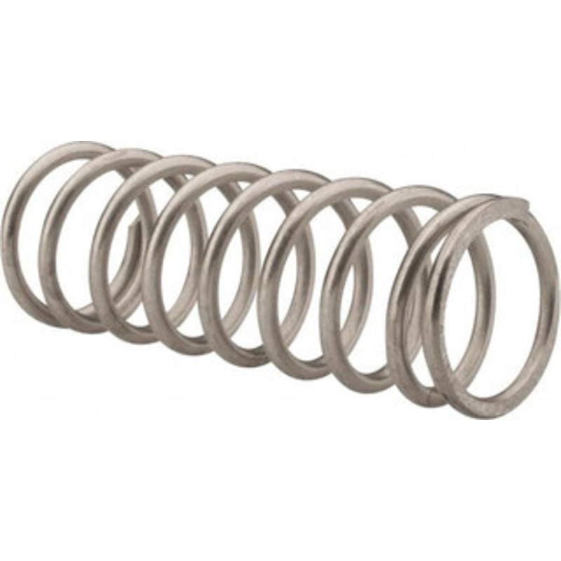 Value Collection 0.72 OD 2 Free Length Compression Spring 15.81 Lb Spring Rating, 0.072 Wire, 18.59 Lb Max Workload, 0.682 Solid Height, Stainless Steel 03308897 – 03308897