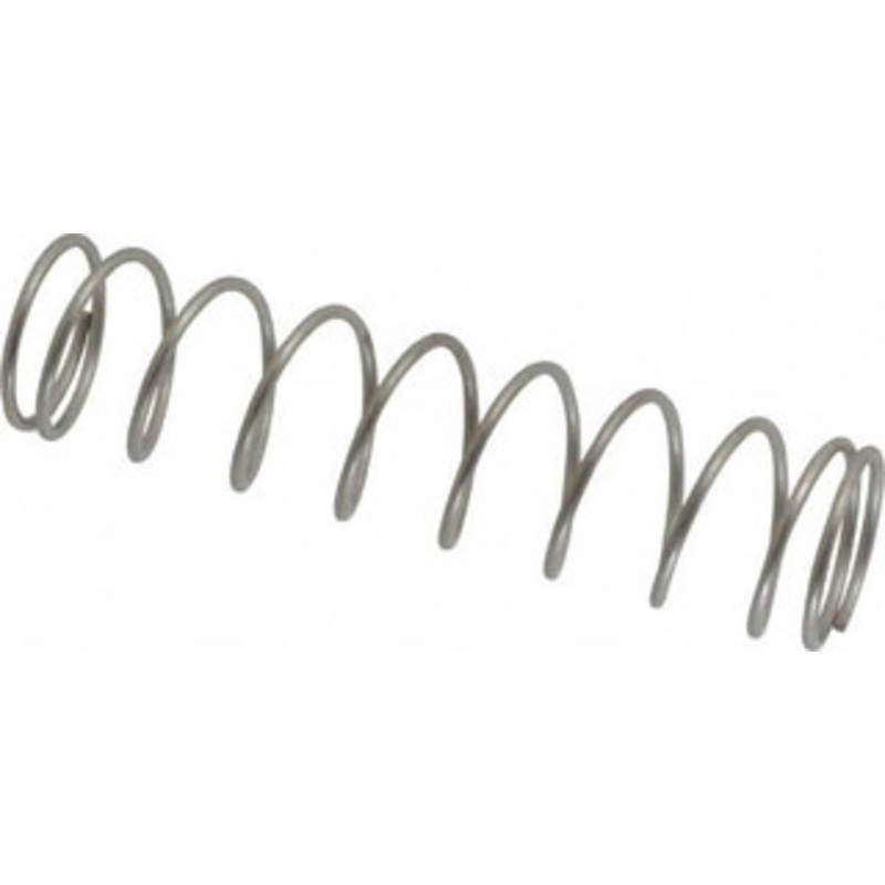 Value Collection 0.975 OD 4 Free Length Compression Spring 4.86 Lb Spring Rating, 0.072 Wire, 13.92 Lb Max Workload, 0.79 Solid Height, Stainless Steel 03309259 – 03309259