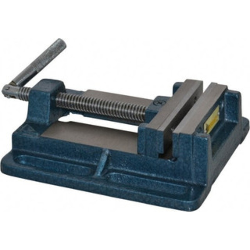 Value Collection 3-13/16 Jaw Opening Capacity x 1 Throat Depth, Horizontal Drill Press Vise 4 Wide x 1 High Jaw, Stationary Base, Standard Speed, 8.46 OAL x 2.05 Overall Height, Cast Iron 428-8404 – 09190042