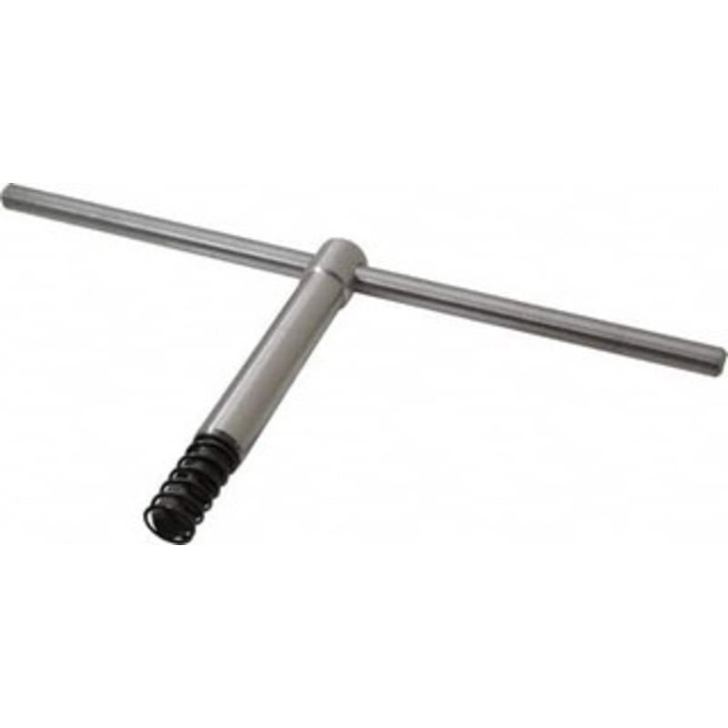 Bison 20, 25 Chuck Diam Compatibility, Lathe Chuck Key Compatible with 4-Jaw Chucks, Self Ejecting, 9 Body Length, 0.6693 Actual Key Square Size 7-890-925 – 08569683
