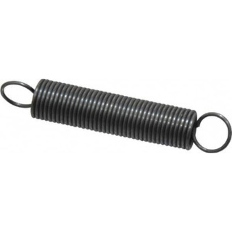 Made in USA 1/4 OD, 3.4 Lb Max Load, 3.36 Max Ext Len, 0.026 Wire Diam Spring 1.56 Lb/In Rating, 0.5 Lb Init Tension, 1-1/2 Free Length E-026-250-1500 – 06813968