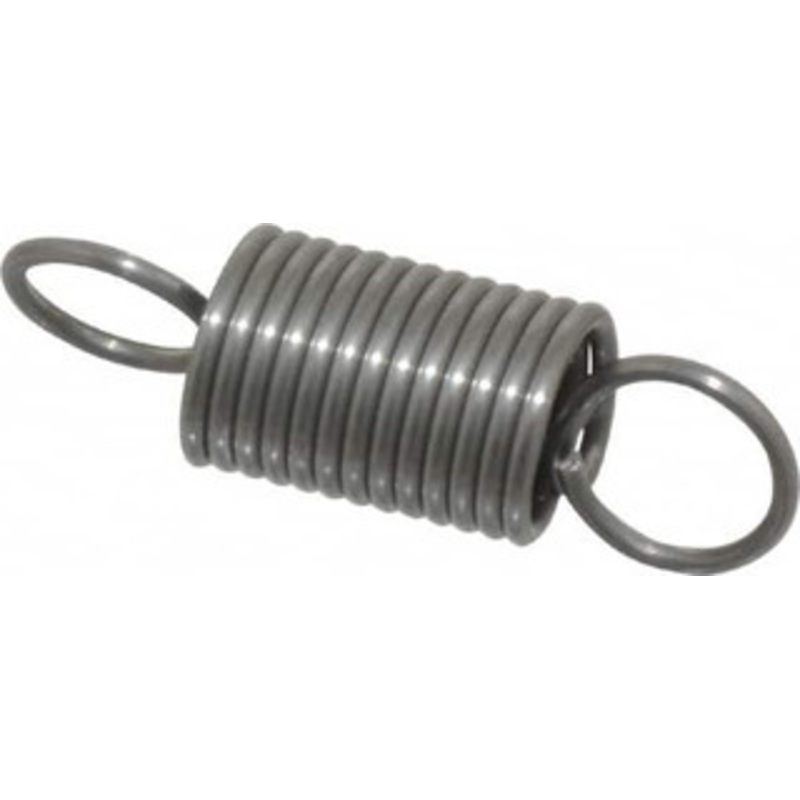 Made in USA 3/8 OD, 3.51 Lb Max Load, 1.96 Max Ext Len, 0.041 Wire Diam Spring 9.73 Lb/In Rating, 1.35 Lb Init Tension, 1-1/4 Free Length E-041-375-1250 – 06814420