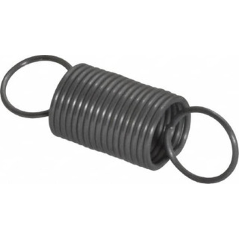 Made in USA 3/8 OD, 4.02 Lb Max Load, 2.62 Max Ext Len, 0.032 Wire Diam Spring 2.55 Lb/In Rating, 0.5 Lb Init Tension, 1-1/4 Free Length E-032-375-1250 – 06814321