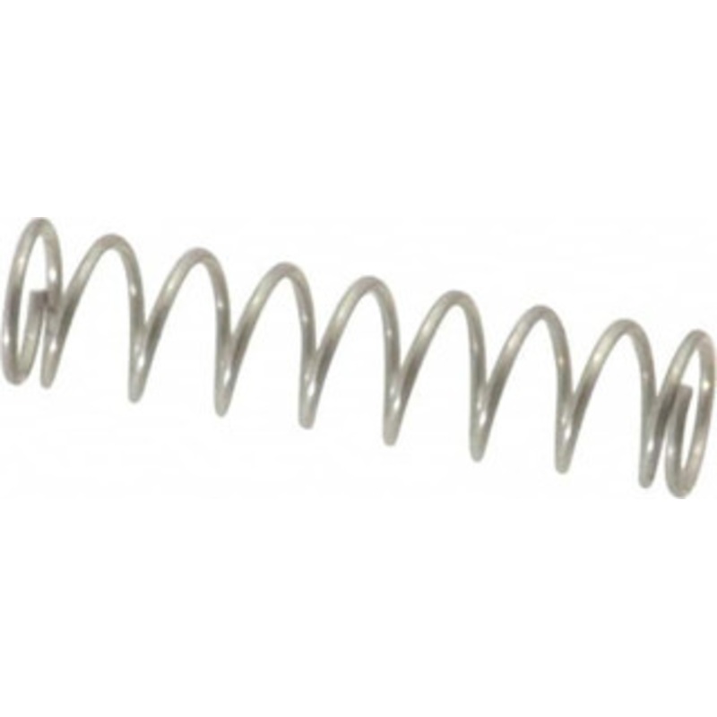 Value Collection 0.12 OD 1/2 Free Length Music Wire Compression Stock Spring 2.98 Lb Spring Rating, 0.012 Wire, 0.83 Lb Max Workload, 0.131 Solid Height 06810030 – 06810030