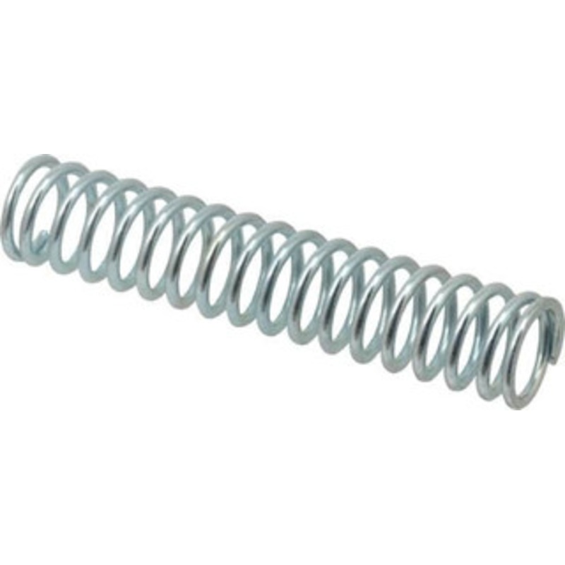 Value Collection 0.6 OD 3 Free Length Music Wire Compression Stock Spring 17.04 Lb Spring Rating, 0.072 Wire, 26.48 Lb Max Workload, 1.252 Solid Height 06812580 – 06812580