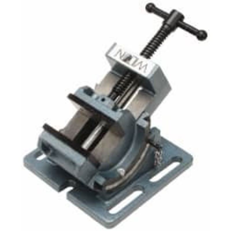 Wilton 4 Jaw Opening Capacity x 1-1/2 Throat Depth, Angle Drill Press Vise 4 Wide x 1-1/2 High Jaw, Stationary Base, Standard Speed, 7-1/4 OAL x 4-1/2 Overall Height, Cast Iron 11754 – 63496228