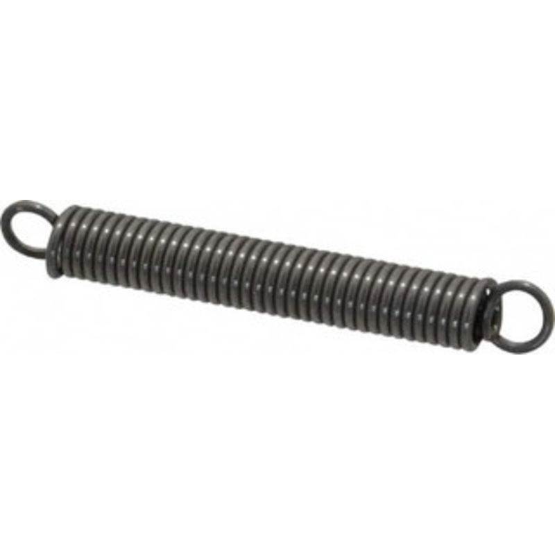 Made in USA 1/4 OD, 12.33 Lb Max Load, 2.76 Max Ext Len, 0.041 Wire Diam Spring 12.5 Lb/In Rating, 2.8 Lb Init Tension, 2 Free Length E-041-250-2000 – 06814065