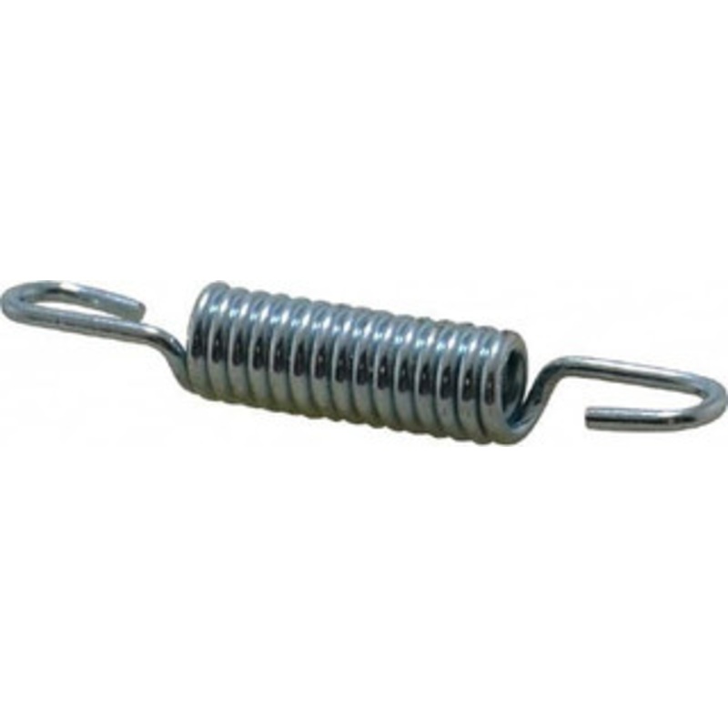 Made in USA 1/4 OD, 13.74 Lb Max Load, 1-27/32 Max Ext Len, 0.047 Wire Diam Extension Spring 56.06 Lb/In Rating 443 – 06981435