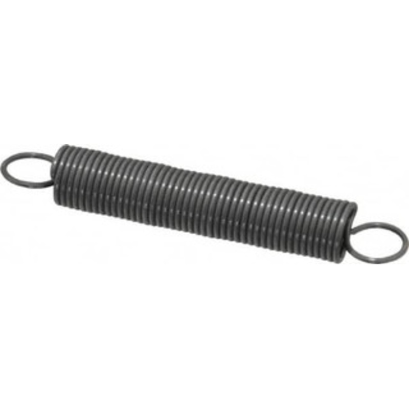 Made in USA 5/16 OD, 5.16 Lb Max Load, 4.71 Max Ext Len, 0.032 Wire Diam Spring 1.63 Lb/In Rating, 0.72 Lb Init Tension, 2 Free Length E-032-312-2000 – 06814115