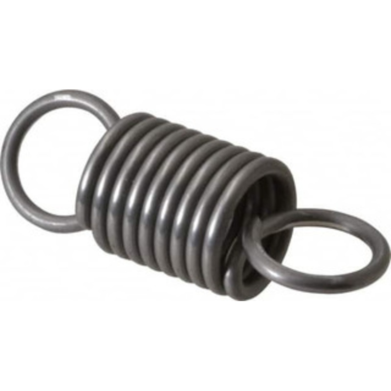 Made in USA 5/8 OD, 33.56 Lb Max Load, 2.61 Max Ext Len, 0.08 Wire Diam Spring 43.43 Lb/In Rating, 7 Lb Init Tension, 2 Free Length E-080-625-2000 – 06814842