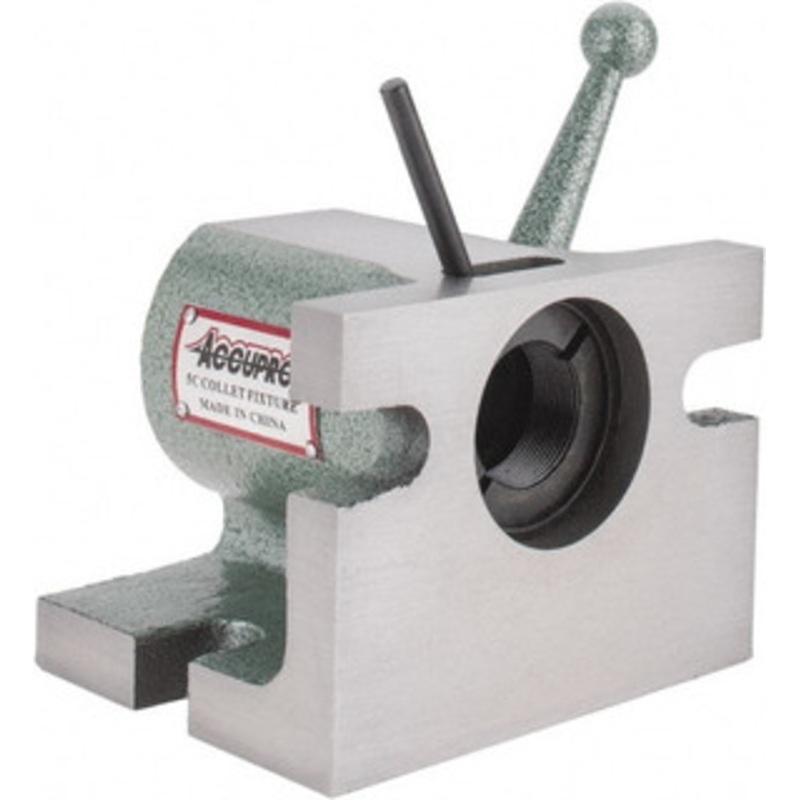 Accupro Series 5C, 1/32 to 1-1/8 Collet Capacity, Horizontal/Vertical Standard Collet Holding Fixture Manually Activated, 5 Base Diam Width, 4 High 514.23200701 – 67270819