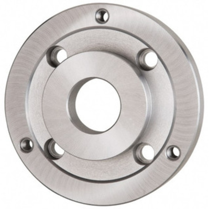 Bison Adapter Back Plate for 15-3/4 Diam Self Centering Lathe Chucks A2-6 Mount, 4.055 Through Hole Diam, 11-3/4 OD, 1.38 Flange Height, Steel 7-874-166 – 08609828