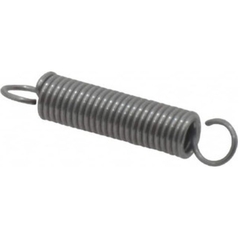 Made in USA 3/16 OD, 4.62 Lb Max Load, 1.55 Max Ext Len, 0.026 Wire Diam Spring 6.83 Lb/In Rating, 0.8 Lb Init Tension, 1 Free Length E-026-187-1000 – 06813729