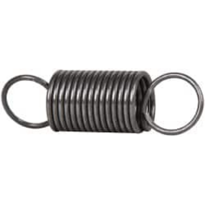 Made in USA 3/4 OD, 20.24 Lb Max Load, 4.26 Max Ext Len, 0.072 Wire Diam Spring 9.61 Lb/In Rating, 3.25 Lb Init Tension, 2-1/2 Free Length E-072-750-2500 – 06814982