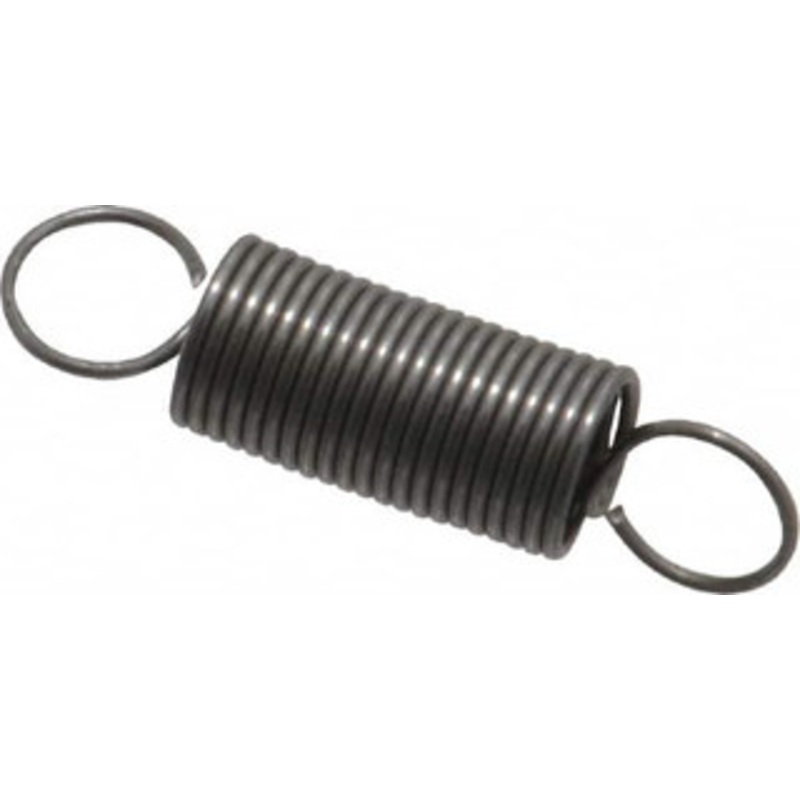 Made in USA 3/8 OD, 5.23 Lb Max Load, 3.21 Max Ext Len, 0.035 Wire Diam Spring 2.68 Lb/In Rating, 0.62 Lb Init Tension, 1-1/2 Free Length E-035-375-1500 – 06814388